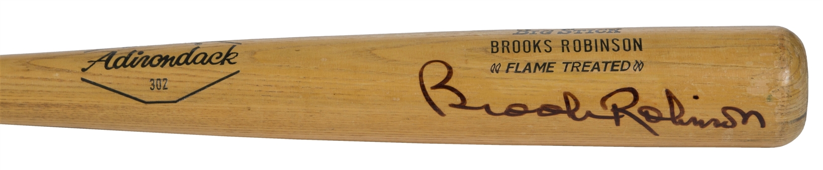 1971-1977 Brooks Robinson Game Used and Signed Bat  PSA/DNA GU 8.5